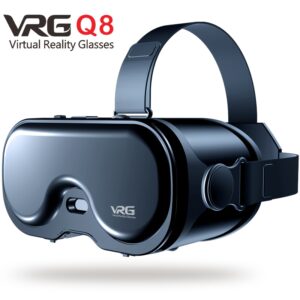 1pc 3D VR Headset, Upgraded Lenses, Ultra-Clear 4K Smart Virtual Reality VR Glasses, IMAX Theater-Level Experience, Adjustable for Myopia, VR Headset Suitable for iPhone and Android Phones