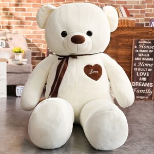 Large Teddy Bear Doll, Plush Toy, Rag Doll, Big Bear Doll, Hug Bear, Birthday Gift, Girl, Pillow Backrest, Cute Pillow, New Cute Plush Toy Doll, Rag Doll Birthday Gift, Christmas Gift